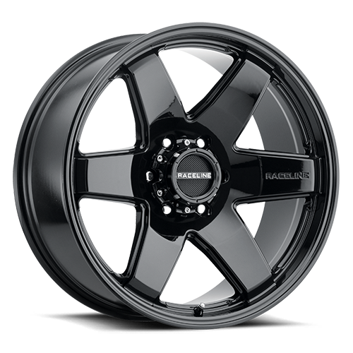 942B-89065+12 - Raceline Addict 942B 18X9 6X135 12mm Gloss Black - Raceline Wheels Canada