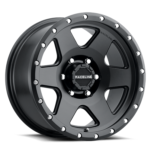 946B-88062+35 - Raceline Boost 946B 18X8 6X120 35mm Satin Black - Raceline Wheels Canada