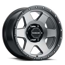 Load image into Gallery viewer, 946G-78062+35 - Raceline Boost 946G 17X8 6X120 35mm Satin Gunmetal Gray - Raceline Wheels Canada