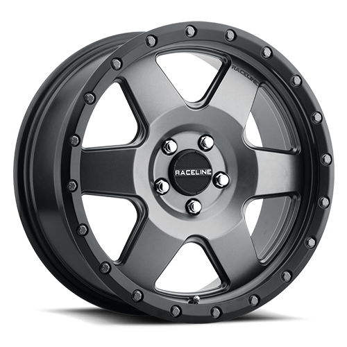 946G-89055-12 - Raceline Boost 946G 18X9 5X139.7 -12mm Satin Gunmetal Gray - Raceline Wheels Canada