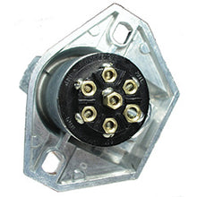 Load image into Gallery viewer, 9479-E Trailer Wiring Harness Connector Pico 7 Pole Female Socket Trailer Connector Bag Of 1 pcs Pico Wiring