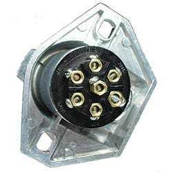 9479-E Trailer Wiring Harness Connector Pico 7 Pole Female Socket Trailer Connector Bag Of 1 pcs Pico Wiring
