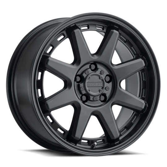 947B-68012-00 - Raceline Scout 947B 16X8 5X114.3 0mm Satin Black - Raceline Wheels Canada