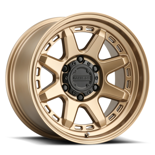 947BZ-78023+35 - Raceline 947BZ SCOUT 17X8 5X108 35mm Satin Bronze - Raceline Wheels Canada