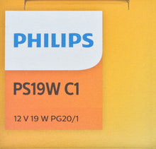 Load image into Gallery viewer, PS19WC1 Philips HiPerVision Bulb PS19W - Standard - Single Commercial Pack Philips Bulbs