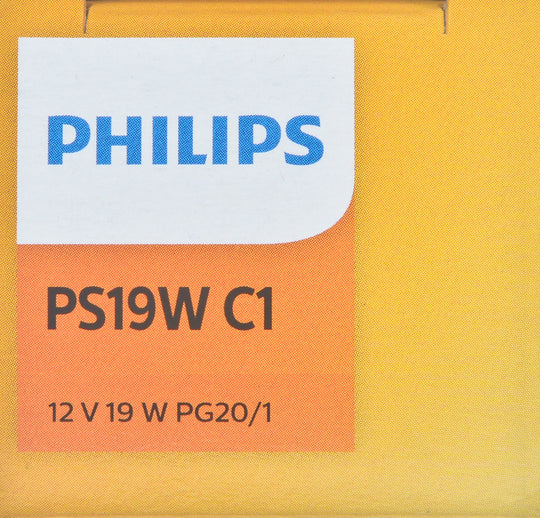 PS19WC1 Philips HiPerVision Bulb PS19W - Standard - Single Commercial Pack Philips Bulbs