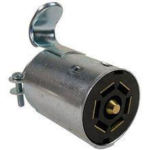 Load image into Gallery viewer, 9484-11 Trailer Wiring Harness Connector Pico 7 Pole Male RV Plated Steel Plug Trailer Connector Pico Wiring