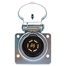 Load image into Gallery viewer, 9485-31 Trailer Wiring Harness Connector Pico 7 Pole Female RV Plated Steel Socket Trailer Connector Pico Wiring
