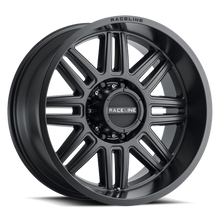 Load image into Gallery viewer, 948B-89088-12 - Raceline 948B SPLIT 18X9 8X180 -12mm Satin Black - Raceline Wheels Canada