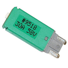 Charger l'image dans la galerie, 9518-11 Circuit Breaker Pico 30A Type III Circuit Breaker Low Profile Fuse Footprint Pico Wiring