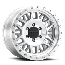 Load image into Gallery viewer, 951MC-89055+18 - Raceline Ryno 951MC 18X9 5X139.7 18mm Machined Silver - Raceline Wheels Canada
