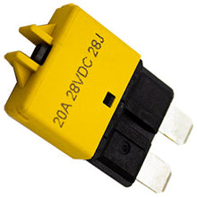 Load image into Gallery viewer, 9526-11 Circuit Breaker Pico 20A Type III Circuit Breaker Standard Fuse Footprint Pico Wiring