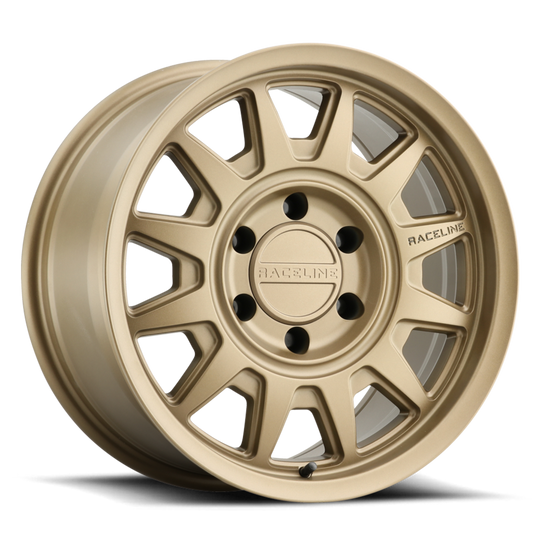 952BZ-78551-00 - Raceline Aero HD 952BZ 17X8.5 5X150 0mm Satin Bronze Gold - Raceline Wheels Canada