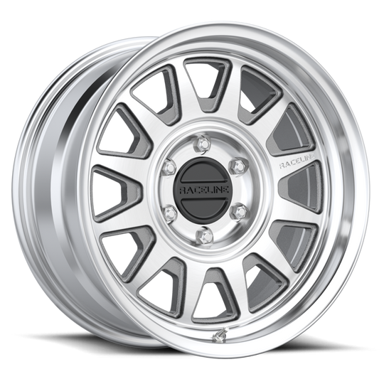 952MC-79060-12 - Raceline Aero HD 952MC 17X9 6X139.7 -12mm Machined Silver - Raceline Wheels Canada
