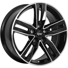 Load image into Gallery viewer, DW9018034 - DAI Wheels Prime 18X8.0 5x120 45mm Gloss Black - Machined Face - DAI Wheels Wheels Canada
