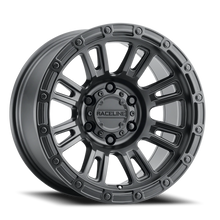 Load image into Gallery viewer, 956B-89065+18 - Raceline Compass 956B 18X9 6X135 18mm Satin Black - Raceline Wheels Canada