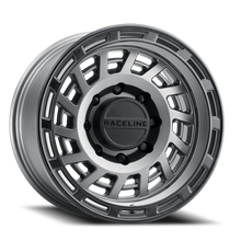 Load image into Gallery viewer, 957GB-89060+18 - Raceline Halo 957GB 18X9 6X139.7 18mm Gunmetal Gray Black Ring - Raceline Wheels Canada