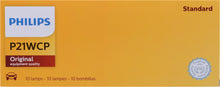 Load image into Gallery viewer, P21WCP Philips Standard Minature P21W - Standard - Multiple Commercial 10-Pack Philips Bulbs