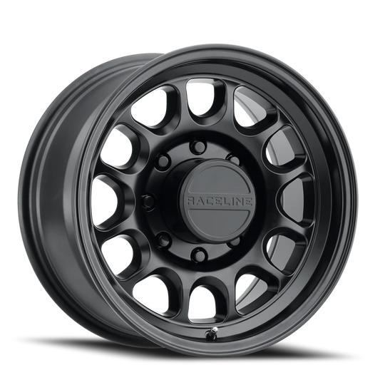 958B-29080-00 - Raceline Rogue 958B 20X9 8X165.1 0mm Satin Black - Raceline Wheels Canada