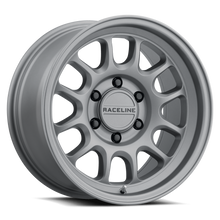 Charger l'image dans la galerie, 958T-78560+35 - Raceline 958T Rogue 17X8.5 6X139.7 35mm Matte Titanium - Raceline Wheels Canada