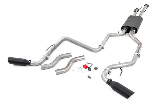 96012 Performance Cat-Back Exhaust - 4.6L/5.7L - Toyota Tundra (09-21) Rough Country Canada