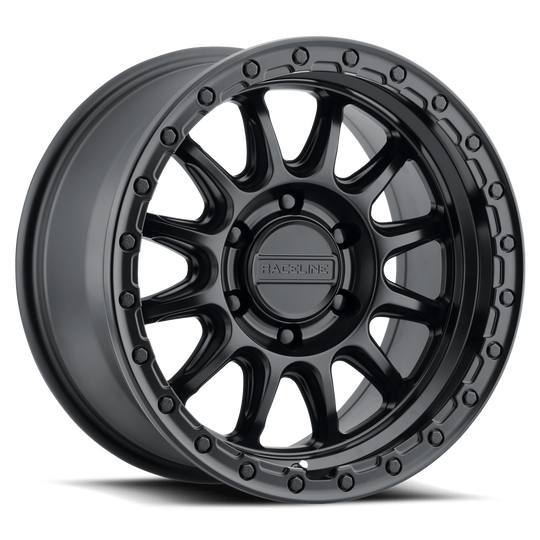 960B-78551+35 - Raceline 960B Alpha 17X8.5 5X150 35mm Satin Black - Raceline Wheels Canada