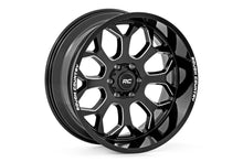 Load image into Gallery viewer, 96200012 - Rough Country 96 Series 20X9 6X139.7 0mm Gloss Black - Rough Country Wheels Canada