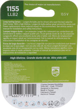 Load image into Gallery viewer, 1155LLB2 Philips LongerLife Miniature 1155LL - LongerLife - Twin Blister Pack Philips Bulbs
