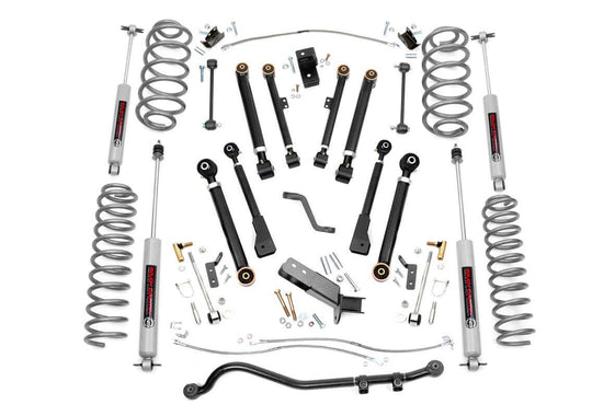 66220 6 Inch Lift Kit - X-Series - Jeep Wrangler TJ 4WD (1997-2006) Rough Country Canada