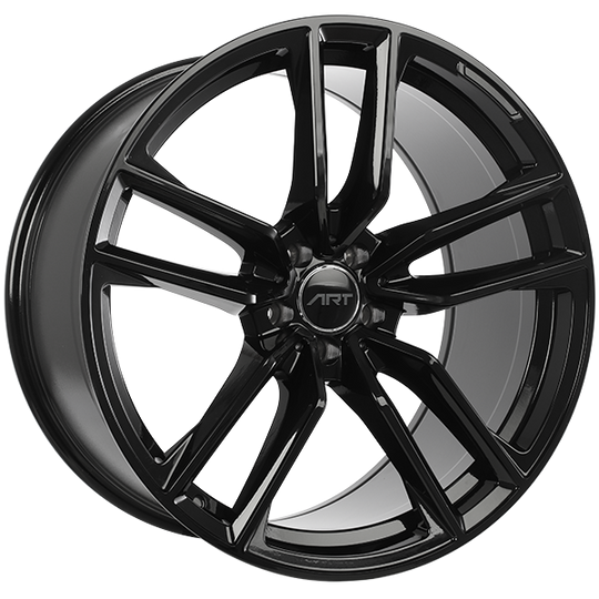 R20221002 - ART Replica 202 21X11 5X112 ET 38mm Gloss Black - ART Replica Wheels Canada