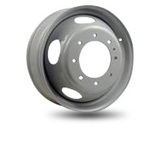 982500 - DTD Steel Wheel Dually 19.5X6 10X225 ET 136mm Gray - DTD Wheels Canada