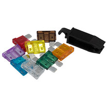 Load image into Gallery viewer, 984-BP Multi-Purpose Fuse Pico 3-30A Standard Blade Fuse &amp; Fuse Puller 8 pcs Pico Wiring