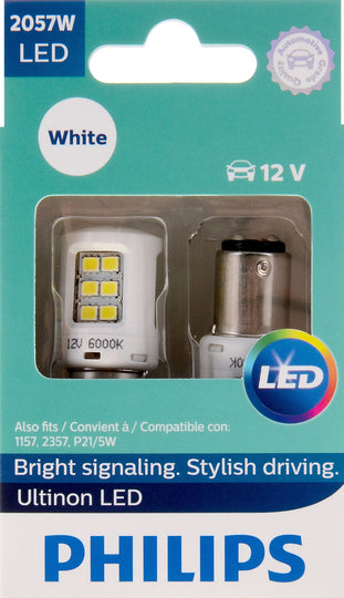 2057WLED Philips Ultinon LED 2057WLED - Ultinon LED - White Philips Bulbs