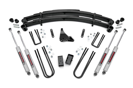 49530 4 Inch Lift Kit - Rear Blocks - Ford Super Duty 4WD (1999-2004) Rough Country Canada