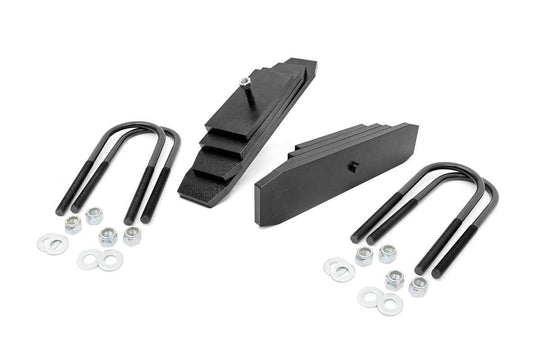 49800_A 2 Inch Leveling Kit - Leaf Block - Ford Excursion 4WD (2000-2005) Rough Country Canada