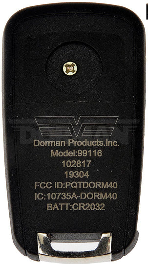 99116 Keyless Entry Transmitter Dorman - HELP Canada