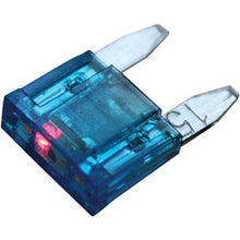 Load image into Gallery viewer, 9915-12 Multi-Purpose Fuse Pico 15A MIN Blade Fuse with LED 2 pcs Blister Pack Pico Wiring