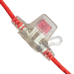 9931-34 Multi-Purpose Fuse Pico 16 AWG 15A MIN Blade In Line Clear Fuse Holder 10 pcs Pico Wiring