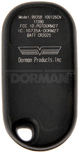 Charger l'image dans la galerie, 99358 Keyless Entry Transmitter Dorman - HELP Canada