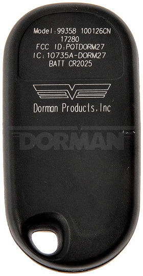 99358 Keyless Entry Transmitter Dorman - HELP Canada