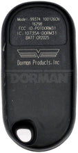 Load image into Gallery viewer, 99374 Keyless Entry Transmitter Dorman - HELP Canada