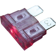 Load image into Gallery viewer, 9960-14 Multi-Purpose Fuse Pico 3A Standard Blade Fuse with LED 5 pcs Blister Pack Pico Wiring
