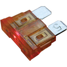 Charger l'image dans la galerie, 9962-14 Multi-Purpose Fuse Pico 5A Standard Blade Fuse with LED 5 pcs Pico Wiring