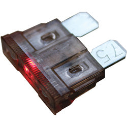 9963-12 Multi-Purpose Fuse Pico 7.5A Standard Blade Fuse with LED 2 pcs Blister Pack Pico Wiring