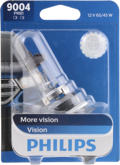 9004PRB1 Philips Vision Headlight 9004 - Vision - Single Blister Pack Philips Bulbs