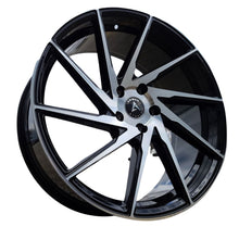 Load image into Gallery viewer, B111-2010-23-116 - Armed Street 9MM 20X10 5X120 ET 42mm Gloss Black Machined - Armed Street Wheels Canada