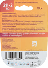 Load image into Gallery viewer, 211-2B2 Philips Standard Miniature 211-2 - Standard - Twin Blister Pack Philips Bulbs