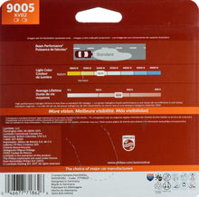 Load image into Gallery viewer, 9005XVB2 Philips X-tremeVision Headlight 9005 - X-tremeVision - Twin Blister Pack Philips Bulbs