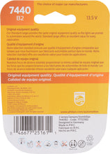 Load image into Gallery viewer, 7440B2 Philips Standard Miniature 7440 - Standard - Twin Blister Pack Philips Bulbs