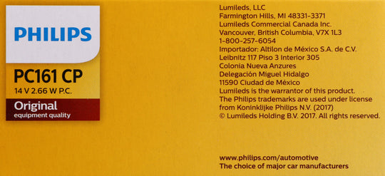 PC161CP Philips Standard Miniature PC161 - Standard - Multiple Commercial 10-Pack Philips Bulbs